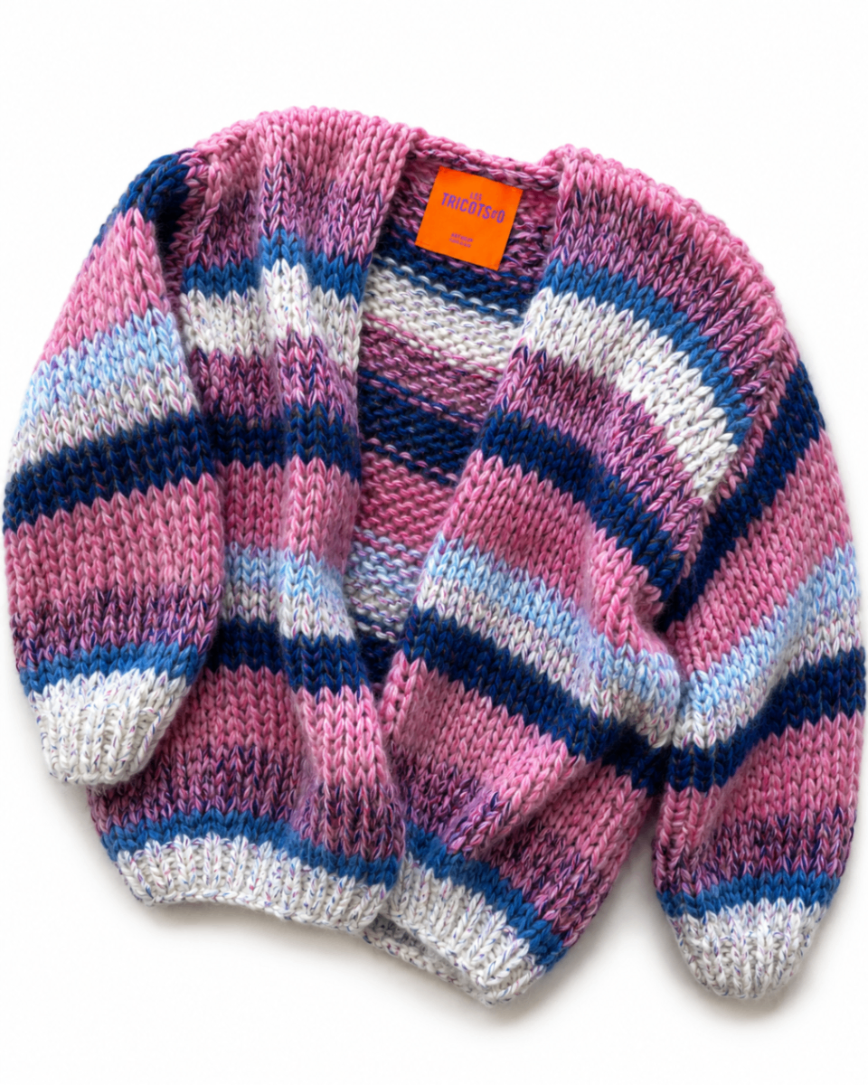 Candy Stripe Cardigan