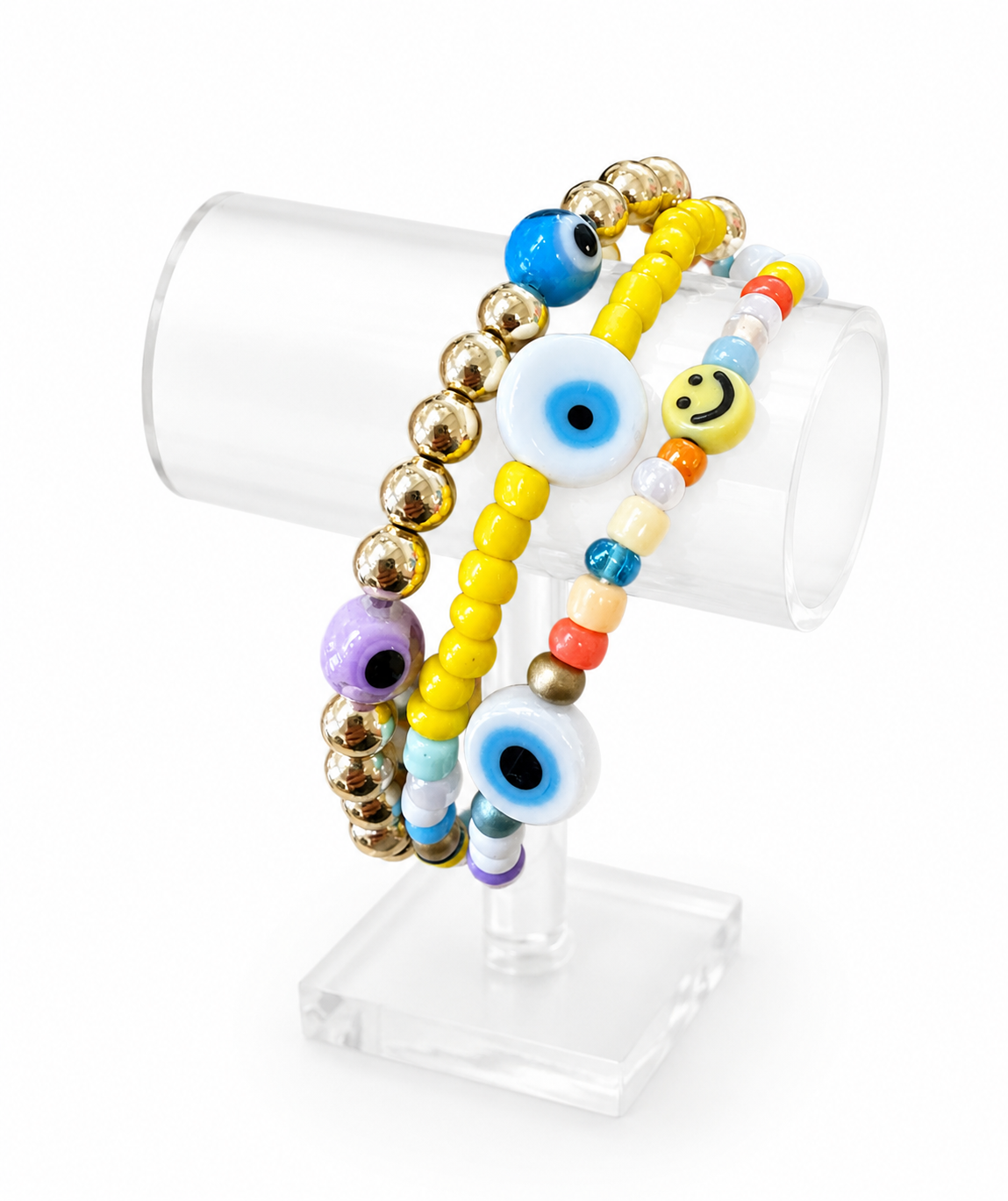 Evil Eye Bracelet Stack
